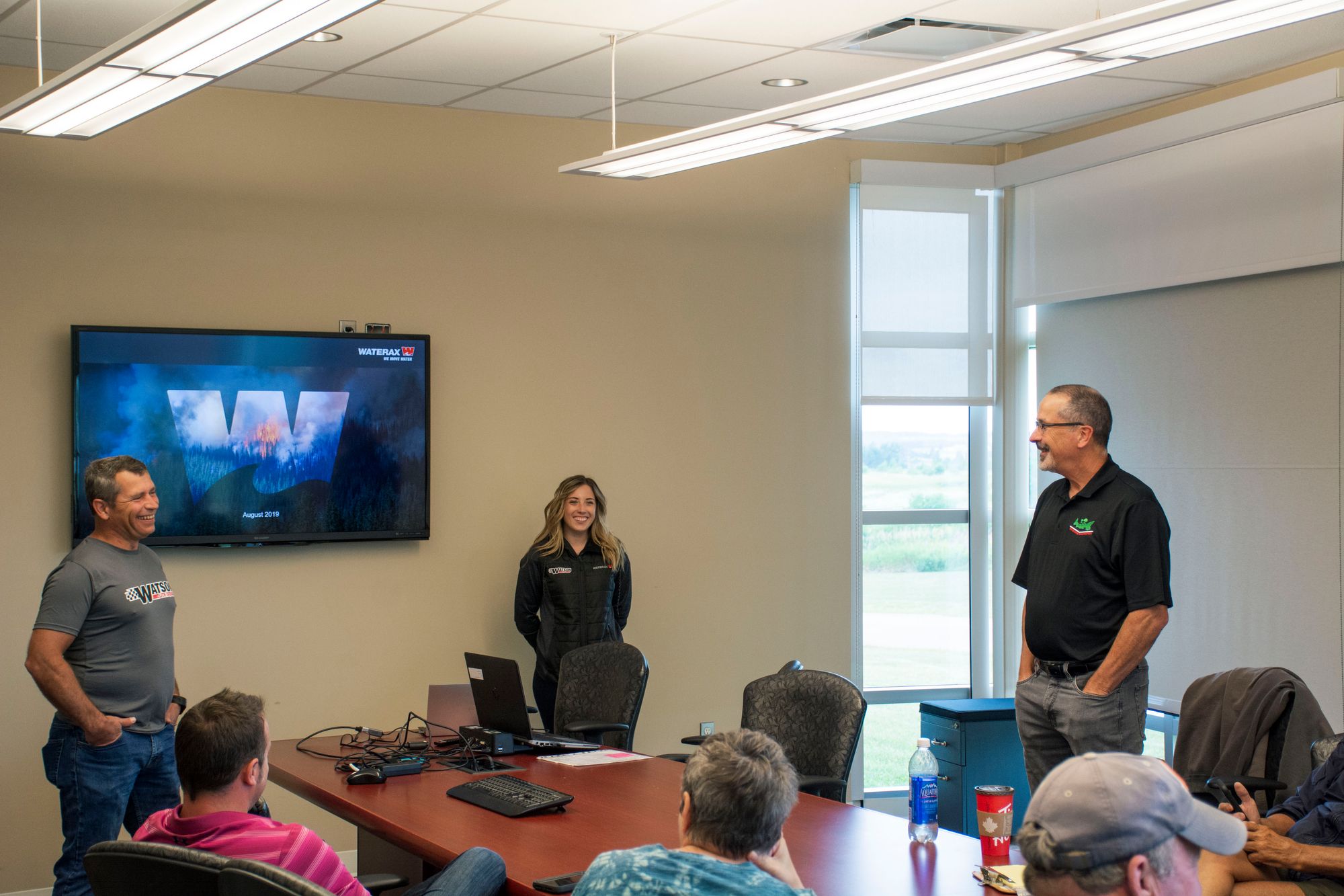 WATERAX with the PEI Wildfire Protection Team