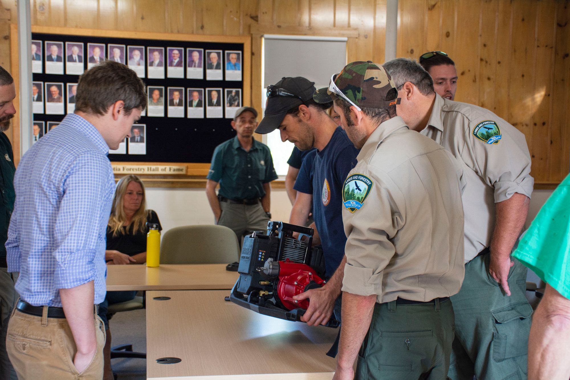 WATERAX with Nova Scotia Wildfire Management in Shubinacadie