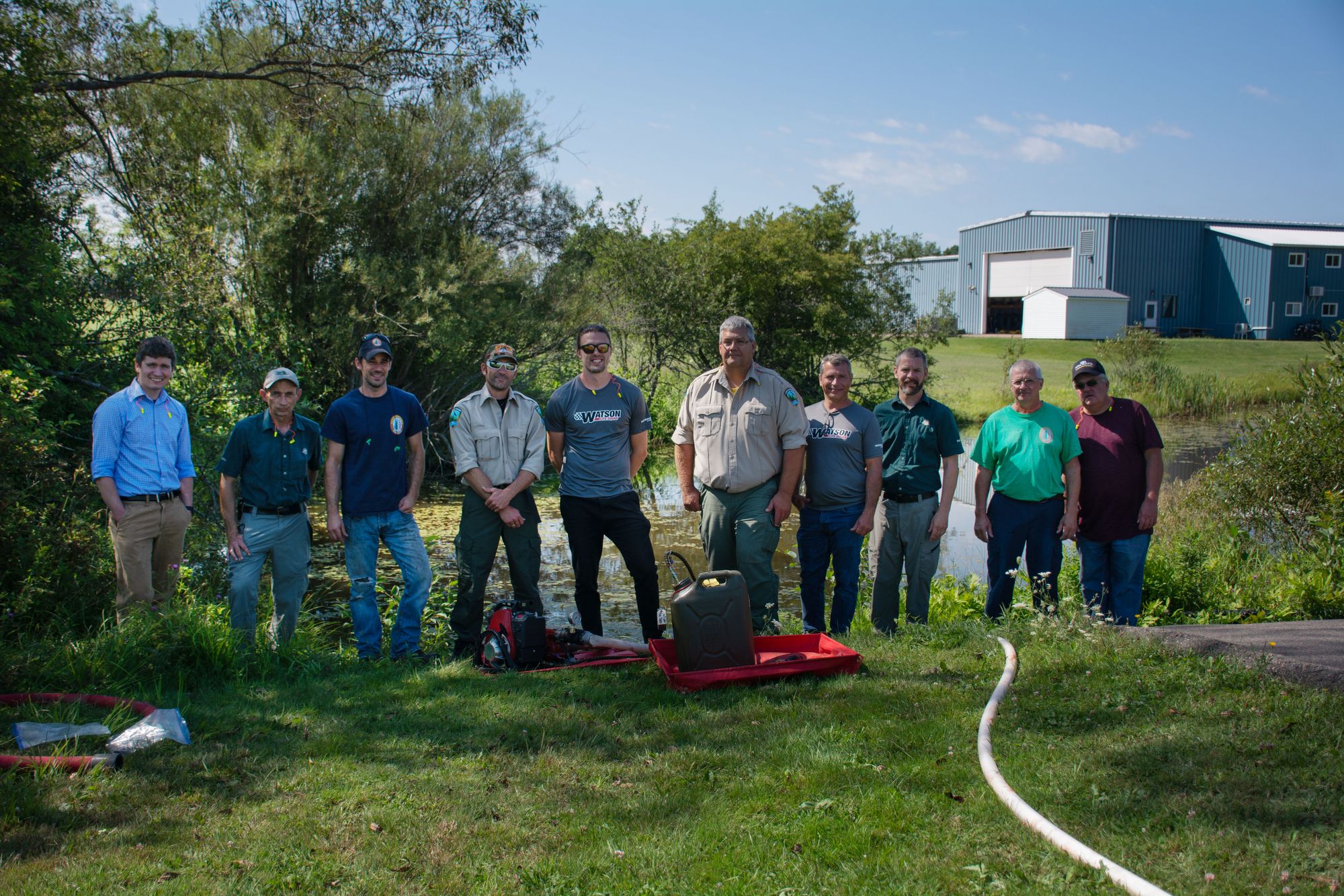 WATERAX with Nova Scotia Wildfire Management in Shubinacadie