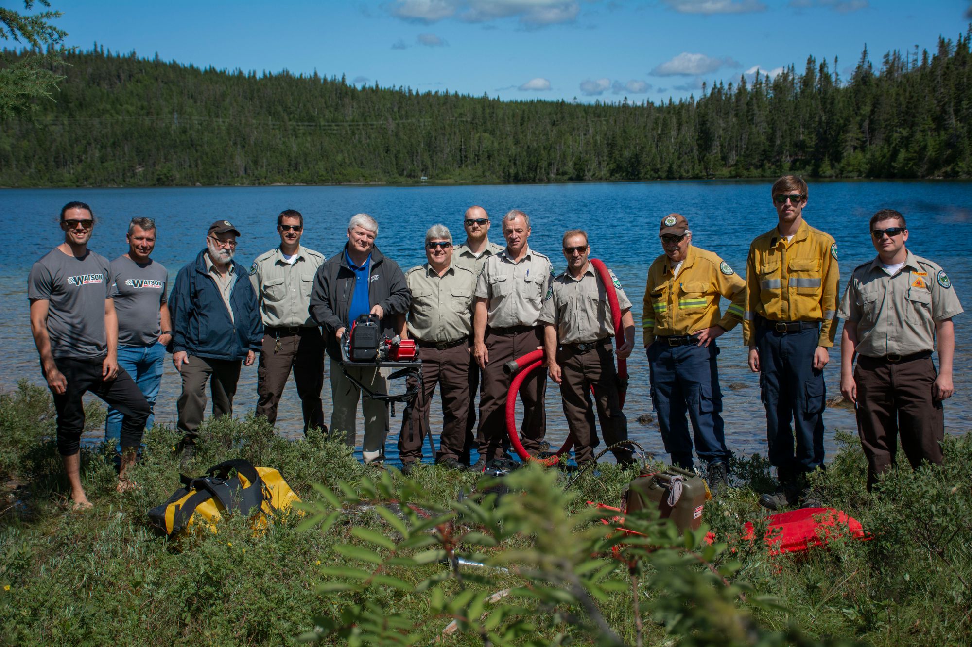 WATERAX with the Department of Forest Resources and Agrifoods in Corner Brook