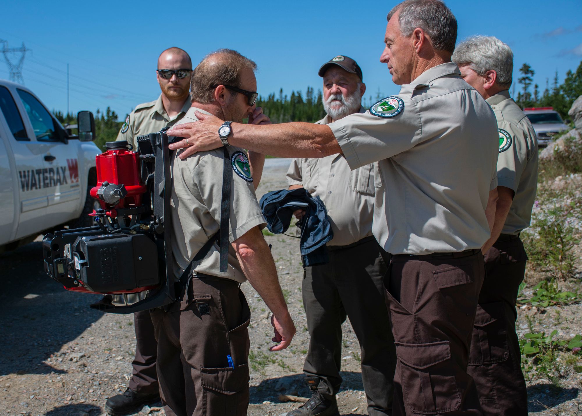 WATERAX with the Department of Forest Resources and Agrifoods in Corner Brook