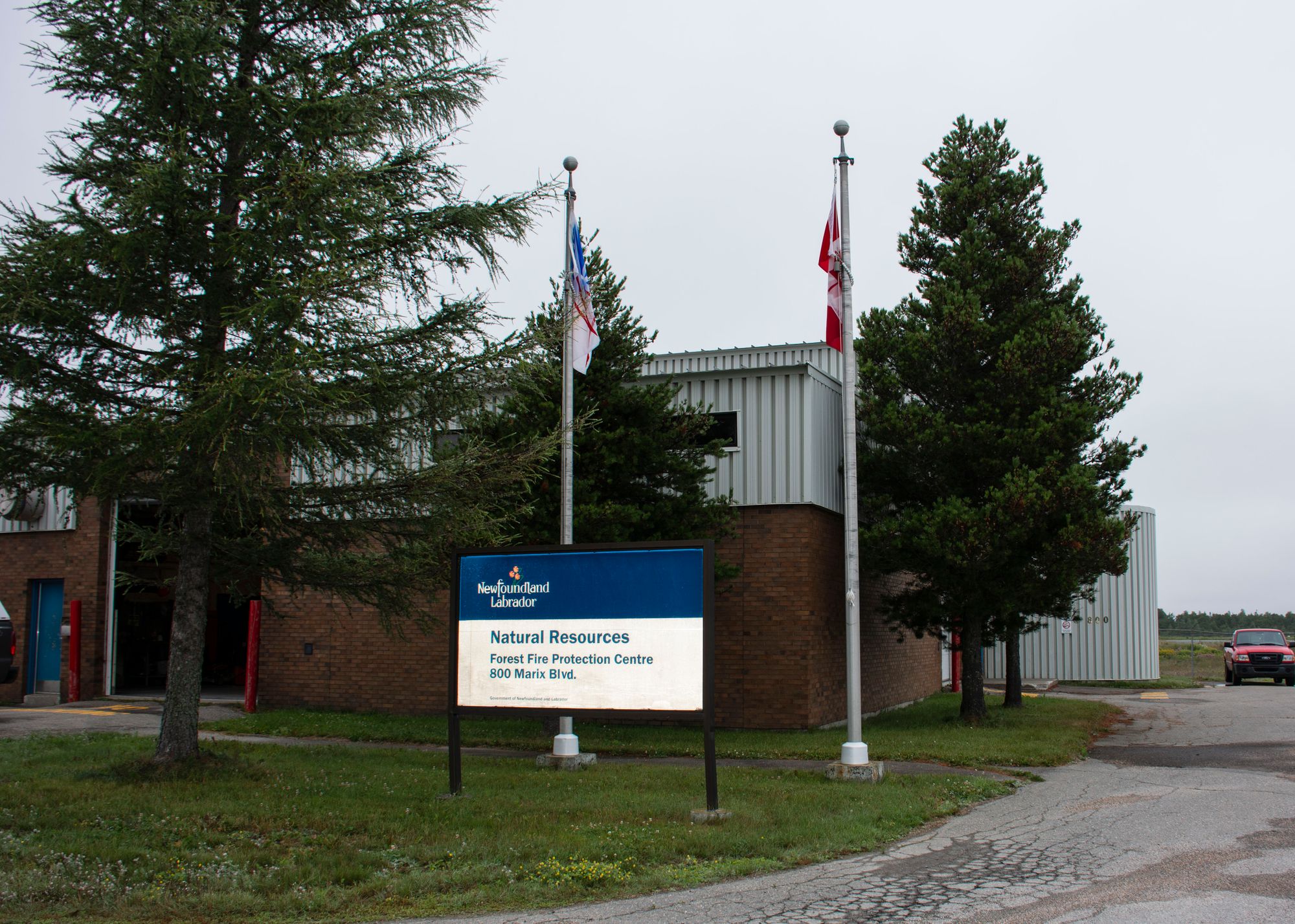 WATERAX with the Department of Fisheries and Land Resources at the Forest Fire Protection Centre in Gander