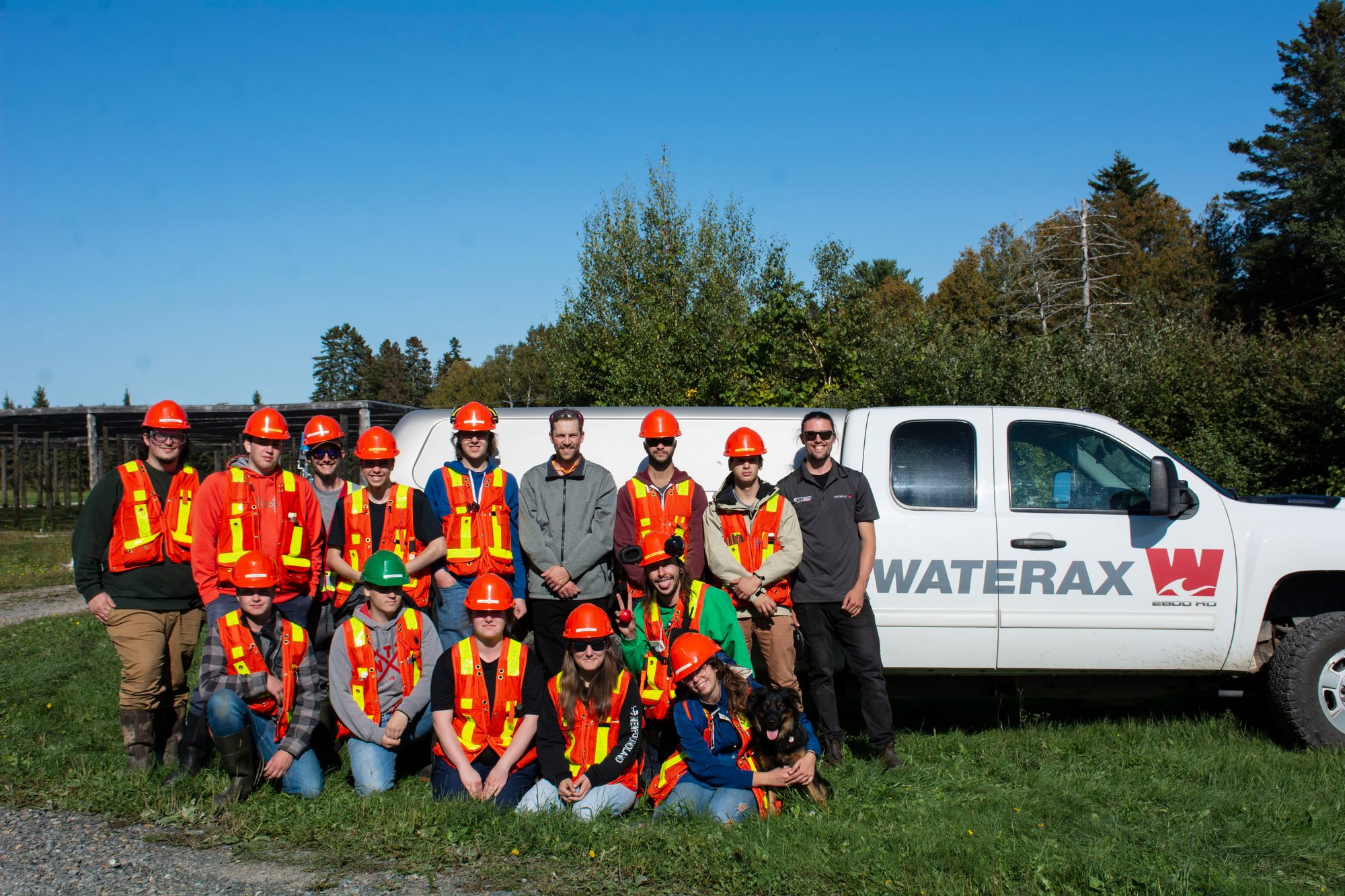 WATERAX at The Maritime College of Forest Technology’s Fire Lab in Fredericton, New Brunswick