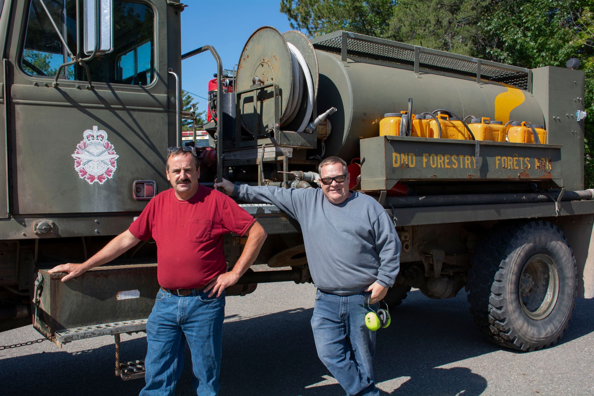 WATERAX presentation and demo with DND, at CFB Gagetown